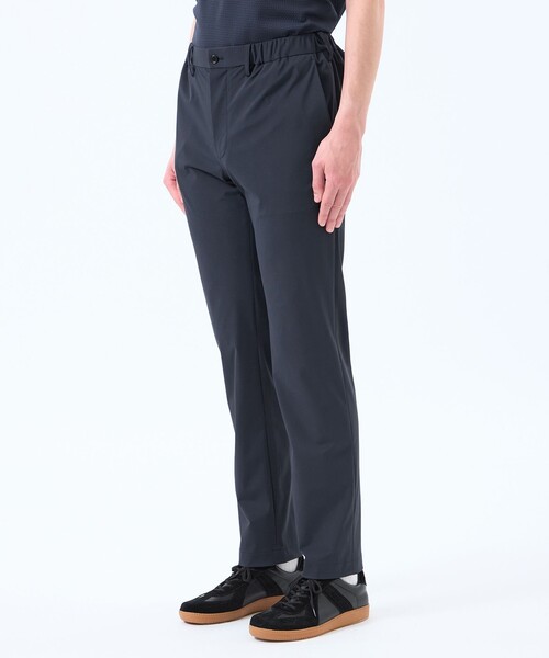 MACKINTOSH PHILOSOPHY（ﾏｯｷﾝﾄｯｼｭ ﾌｨﾛｿﾌｨｰ）の「ドライフラットストレッチ イージーパンツ ナイロントリコット（スラックス・メンズ・ダークネイビー/グリーン系その他3・38/40/42）」の6枚目の写真