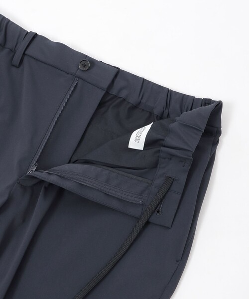 MACKINTOSH PHILOSOPHY（ﾏｯｷﾝﾄｯｼｭ ﾌｨﾛｿﾌｨｰ）の「ドライフラットストレッチ イージーパンツ ナイロントリコット（スラックス・メンズ・ダークネイビー/グリーン系その他3・38/40/42）」の9枚目の写真