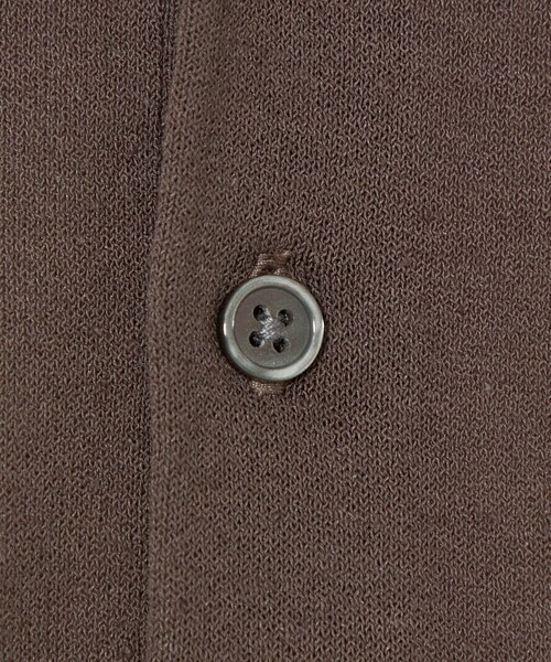 green label relaxing(グリーンレーベルリラクシング)の「A+ リネンミックス ニット ポロシャツ(ニット/セーター・メンズ・ダークグレー/モカ・M/XL/L/S)」の10枚目の写真