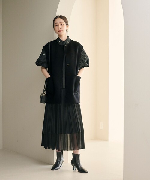 バイカラー リバー ベスト（その他アウター）｜UNITED ARROWS