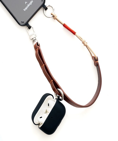 Leather Wrist Strap 【ストラップ単体】（スマホグッズ）｜Topologie