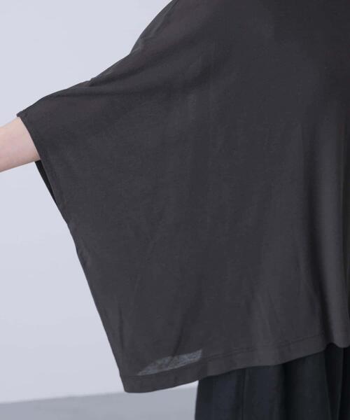 かぐれ（カグレ）の「コットンシアーワイドカットソー（Tシャツ