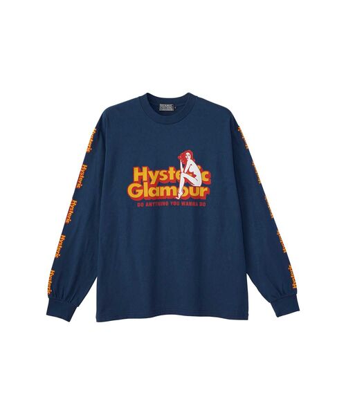 HYSTERIC GLAMOUR(ヒステリックグラマー)の「DO ANYTHING Tシャツ(Tシャツ/カットソー・メンズ・ホワイト/ブラック/ネイビー・SMALL/MEDIUM/LARGE/X-LARGE)」の3枚目の写真