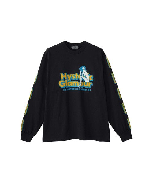 HYSTERIC GLAMOUR(ヒステリックグラマー)の「DO ANYTHING Tシャツ(Tシャツ/カットソー・メンズ・ホワイト/ブラック/ネイビー・SMALL/MEDIUM/LARGE/X-LARGE)」の1枚目の写真
