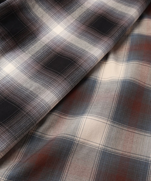 Jieda(ジエダ)の「CHECK SKIPPER SHIRT(シャツ/ブラウス・メンズ・ブラウン/ブラック・1/2)」の18枚目の写真