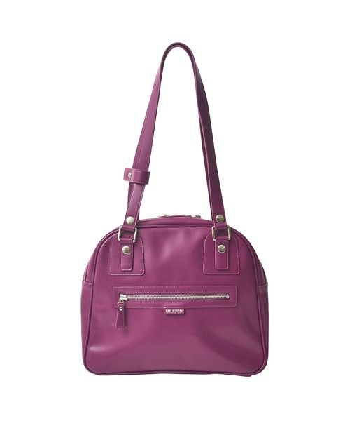 MILKFED.（ミルクフェド）の「HEART CHARM BOSTON BAG（ボストンバッグ・レディース・ブラック/グリーン/パープル・ONE SIZE）」の21枚目の写真