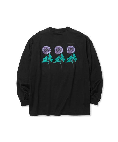 トップス CALEE Drop shoulder L/S tee セール】'INDIVIDUAL BASIS' DROP SHOULDER L/S TEE（Tシャツ