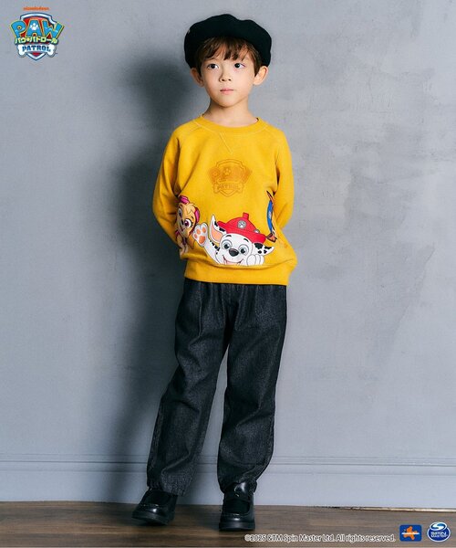 apres les cours（アプレレクール）の「【リンク】スタンダードタックパンツ（その他パンツ・キッズ・チェック/インディゴブルー/エンジ/ブラック・80/90/100/110/120/130）」の12枚目の写真