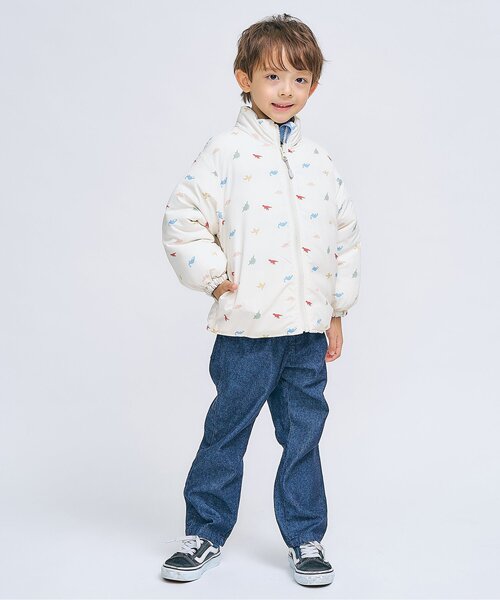 apres les cours（アプレレクール）の「【リンク】スタンダードタックパンツ（その他パンツ・キッズ・チェック/インディゴブルー/エンジ/ブラック・80/90/100/110/120/130）」の7枚目の写真