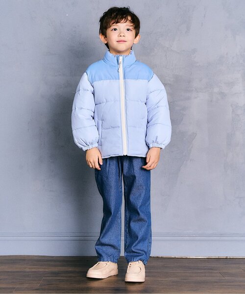 apres les cours（アプレレクール）の「【リンク】スタンダードタックパンツ（その他パンツ・キッズ・チェック/インディゴブルー/エンジ/ブラック・80/90/100/110/120/130）」の19枚目の写真