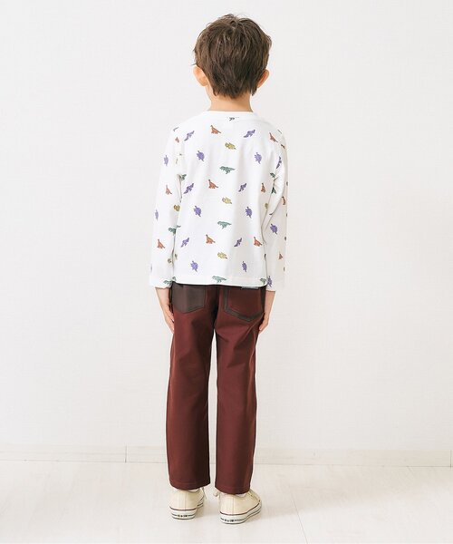 apres les cours（アプレレクール）の「【リンク】スタンダードタックパンツ（その他パンツ・キッズ・チェック/インディゴブルー/エンジ/ブラック・80/90/100/110/120/130）」の21枚目の写真