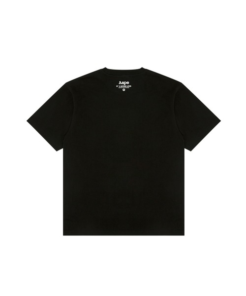AAPE BY A BATHING APE(エーエイプバイアベイシングエイプ)の「AAPE BASIC TEE(Tシャツ/カットソー・メンズ・ブラック/ホワイト・X-LARGE/SMALL/MEDIUM/LARGE/XX-LARGE)」の6枚目の写真