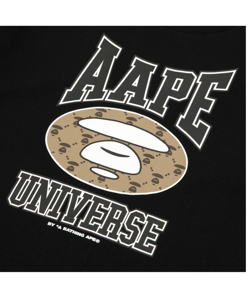 AAPE BY A BATHING APE(エーエイプバイアベイシングエイプ)の「AAPE BASIC TEE(Tシャツ/カットソー・メンズ・ブラック/ホワイト・X-LARGE/SMALL/MEDIUM/LARGE/XX-LARGE)」の7枚目の写真