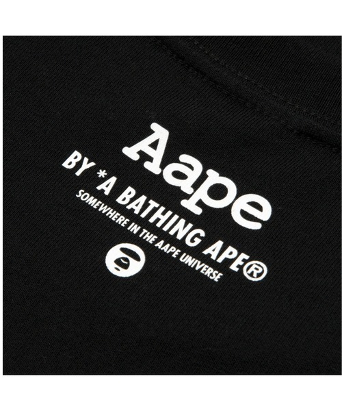 AAPE BY A BATHING APE(エーエイプバイアベイシングエイプ)の「AAPE BASIC TEE(Tシャツ/カットソー・メンズ・ブラック/ホワイト・X-LARGE/SMALL/MEDIUM/LARGE/XX-LARGE)」の8枚目の写真