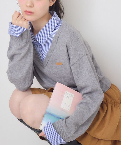 ぶきっちょページ シャツドッキングNTPO（ニット/セーター）｜ems excite（エムズ