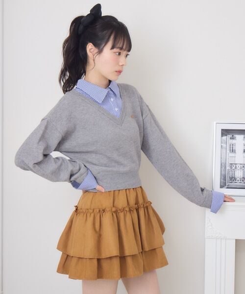 ※みなページ※ シャツドッキングNTPO（ニット/セーター）｜ems excite（エムズ