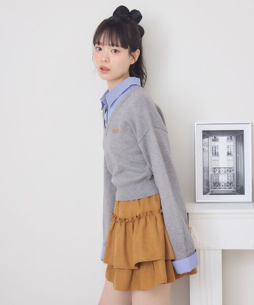 ※みなページ※ シャツドッキングNTPO（ニット/セーター）｜ems excite（エムズ