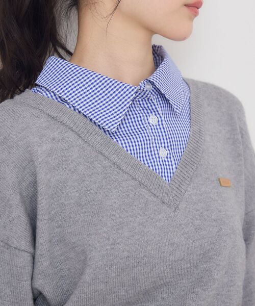 シャツドッキングNTPO（ニット/セーター）｜ems excite（エムズ