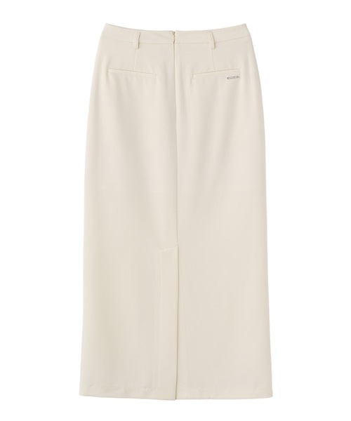 GENERAL IDEA(ジェネラルアイデア)の「GENERAL IDEA/ジェネラルアイディア minimal h-line long skirt ロングスカート(スカート・レディース・ブラック/ホワイト・M/L/S)」の4枚目の写真