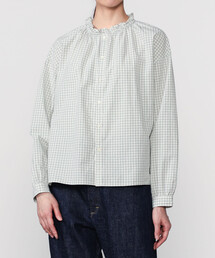 ORCIVAL | ORCIVAL | コットンワッシャー ギャザーブラウス WOMEN(シャツ/ブラウス)