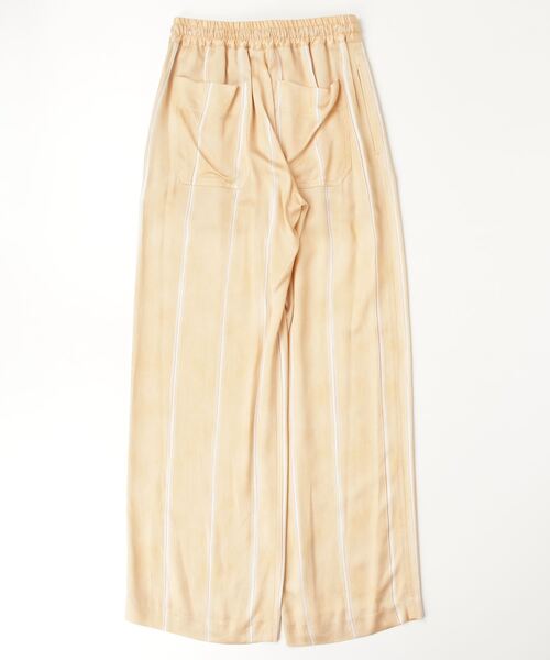 CINOH（チノ）の「ストライプリラックスパンツ（その他パンツ・レディース・ベージュ/グレー・36/38）」の8枚目の写真