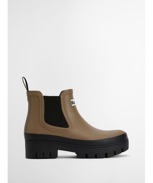 Barbour Halton サイドゴア レインブーツ（レディース） ブラック Halton サイドゴア レインブーツ（レディース）｜レインブーツ