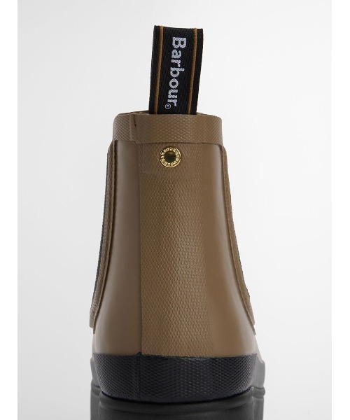 Barbour(バブアー)の「Halton サイドゴア レインブーツ(レディース)(レインシューズ・レディース・ブラック/オリーブ/ベージュ・3/4/5)」の10枚目の写真