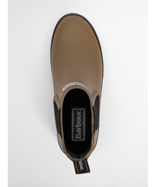 Barbour(バブアー)の「Halton サイドゴア レインブーツ(レディース)(レインシューズ・レディース・ブラック/オリーブ/ベージュ・3/4/5)」の12枚目の写真