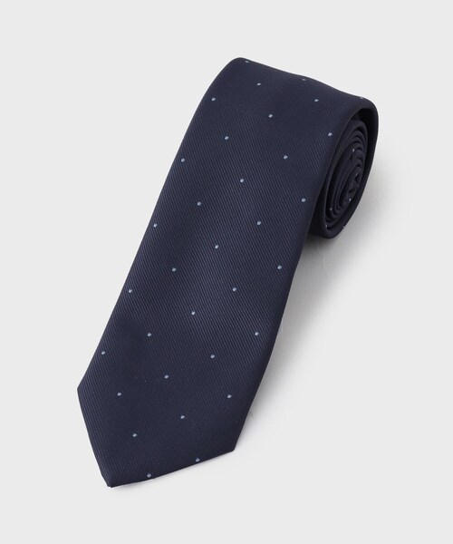THE SHOP TK （ザ ショップ ティーケー ）の「アソートピンドットネクタイ 【洗濯機OK】（ネクタイ・メンズ・グレー系/ネイビー系/ワイン系2/ワイン系1/ネイビー系5・00）」の4枚目の写真