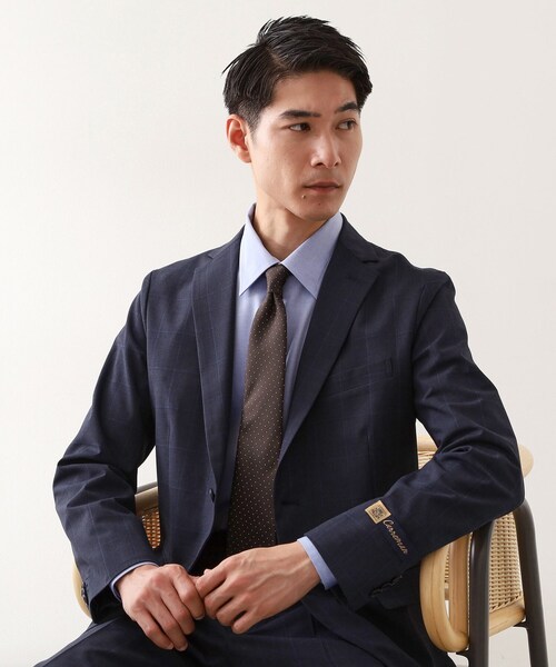 THE SHOP TK （ザ ショップ ティーケー ）の「アソートピンドットネクタイ 【洗濯機OK】（ネクタイ・メンズ・グレー系/ネイビー系/ワイン系2/ワイン系1/ネイビー系5・00）」の11枚目の写真