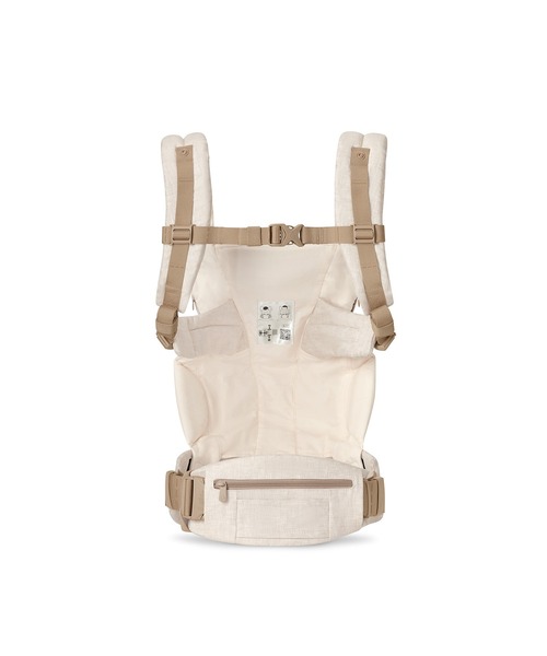 DADWAY（ダッドウェイ）の「エルゴベビー OMNI Deluxe Linen（抱っこ紐/ベルトカバー/スリング・キッズ・ナチュラル・ONE SIZE）」の4枚目の写真