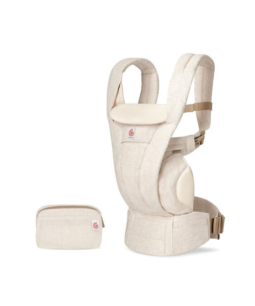 DADWAY（ダッドウェイ）の「エルゴベビー OMNI Deluxe Linen（抱っこ紐/ベルトカバー/スリング・キッズ・ナチュラル・ONE SIZE）」の6枚目の写真