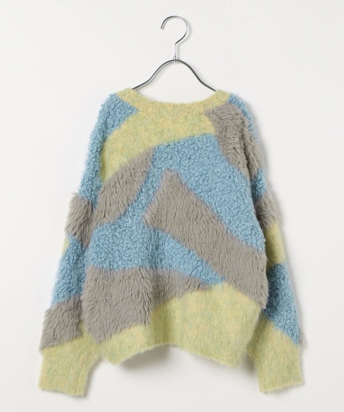 BAYFLOW（ベイフロー）の「[KIDSサイズが新登場!]ニュアンスパターンカーデ(KIDS)（カーディガン/ボレロ・キッズ・レッド/ピンク/イエロー/オレンジ/ブルー・110cm/130cm/150cm）」の11枚目の写真