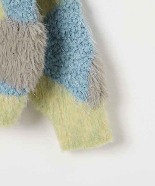 BAYFLOW（ベイフロー）の「[KIDSサイズが新登場!]ニュアンスパターンカーデ(KIDS)（カーディガン/ボレロ・キッズ・レッド/ピンク/イエロー/オレンジ/ブルー・110cm/130cm/150cm）」の14枚目の写真