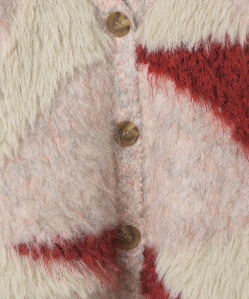 BAYFLOW（ベイフロー）の「[KIDSサイズが新登場!]ニュアンスパターンカーデ(KIDS)（カーディガン/ボレロ・キッズ・レッド/ピンク/イエロー/オレンジ/ブルー・110cm/130cm/150cm）」の19枚目の写真