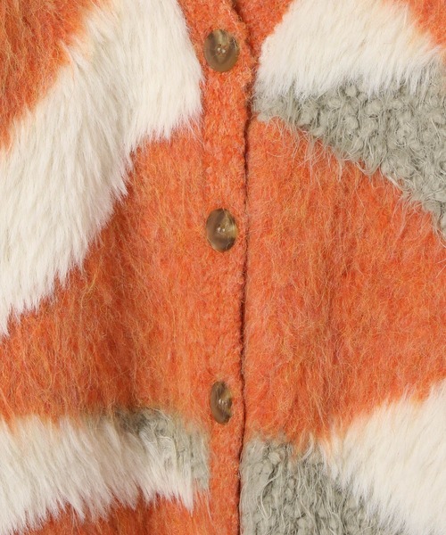 BAYFLOW（ベイフロー）の「[KIDSサイズが新登場!]ニュアンスパターンカーデ(KIDS)（カーディガン/ボレロ・キッズ・レッド/ピンク/イエロー/オレンジ/ブルー・110cm/130cm/150cm）」の20枚目の写真