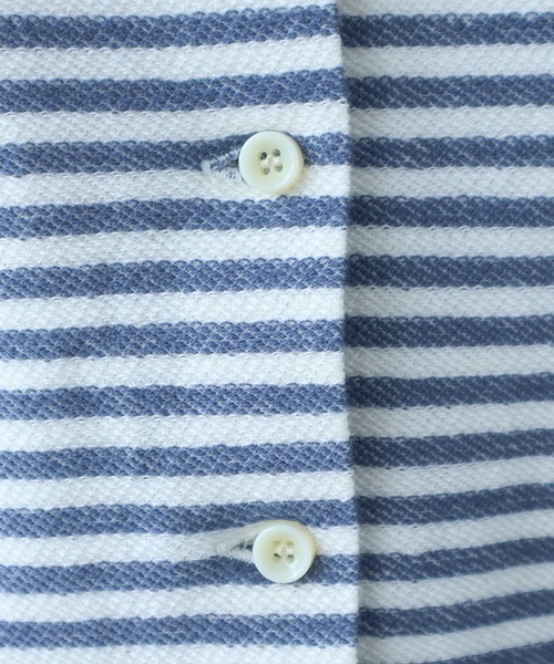 bulle de savon（ビュルデサボン）の「《early spring》インレーボーダー クルーカーディガン（カーディガン/ボレロ・レディース・ブルー/オレンジ・FREE）」の17枚目の写真