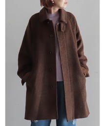 レディース　フィルデフェール　高密度ミルクロス　カーデコート　 　オシャレ　美品 セール】高密度ミルクロス カーデコート（その他アウター）｜FIL