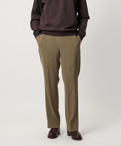 UNITED ARROWS(ユナイテッドアローズ)の「シャーリーカルゼ モダンストレート パンツ -ヨコストレッチ 防しわ-(その他パンツ・メンズ・オリーブ/ブラック・XL/M/S/L)」の5枚目の写真