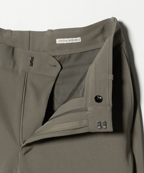 UNITED ARROWS(ユナイテッドアローズ)の「シャーリーカルゼ モダンストレート パンツ -ヨコストレッチ 防しわ-(その他パンツ・メンズ・オリーブ/ブラック・XL/M/S/L)」の15枚目の写真