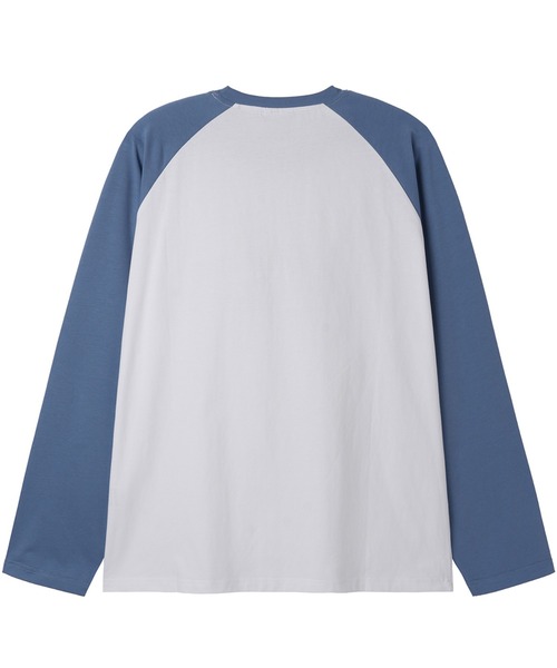 OY(オーワイ)の「『OY/オーワイ』OVAL LOGO RAGLAN L/S TEE/オーバルロゴラグラン長袖Tシャツ(Tシャツ/カットソー・レディース・ブラック/ブルー・M/L)」の16枚目の写真