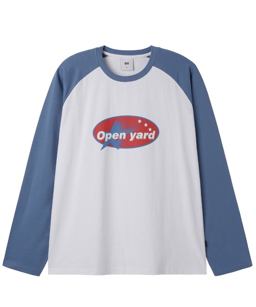 OY(オーワイ)の「『OY/オーワイ』OVAL LOGO RAGLAN L/S TEE/オーバルロゴラグラン長袖Tシャツ(Tシャツ/カットソー・レディース・ブラック/ブルー・M/L)」の15枚目の写真
