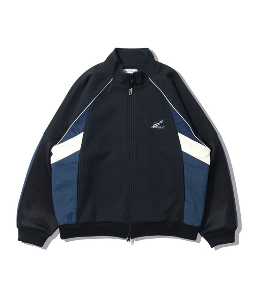 elephant TRIBAL fabrics(エレファントトライバルファブリックス)の「elephant TRIBAL fabrics THERMAL TRACK JKT(その他アウター・メンズ・レッド/セージグリーン/ブラック・FREE)」の1枚目の写真