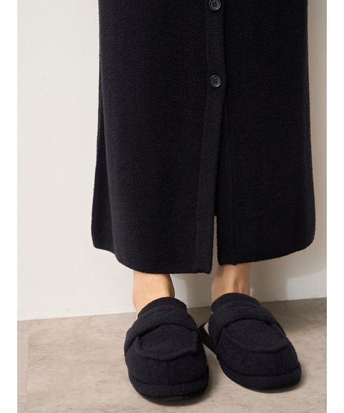 JOEL ROBUCHON】スムーズィーシルク前開きワンピース（ルーム