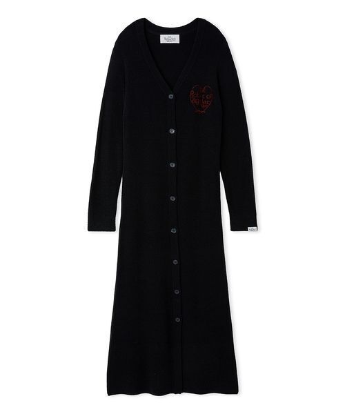 ジェラートピケ×ジョエルロブションコラボ ルームウェア ワンピース JOEL ROBUCHON】ワンポイントワンピース(ワンピース)｜ルーム