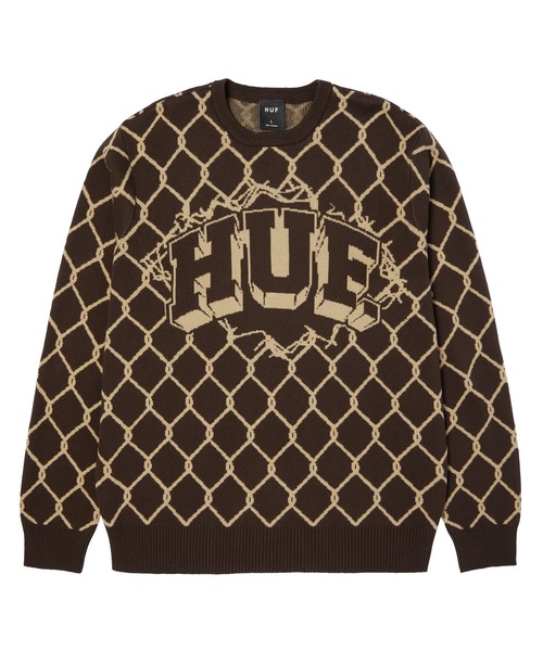 BREAKTHROUGH CREWNECK SWEATER（ニット/セーター）｜HUF（ハフ）の
