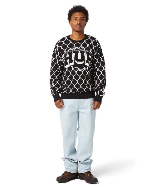 BREAKTHROUGH CREWNECK SWEATER（ニット/セーター）｜HUF（ハフ）の