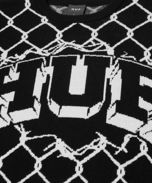 BREAKTHROUGH CREWNECK SWEATER（ニット/セーター）｜HUF（ハフ）の
