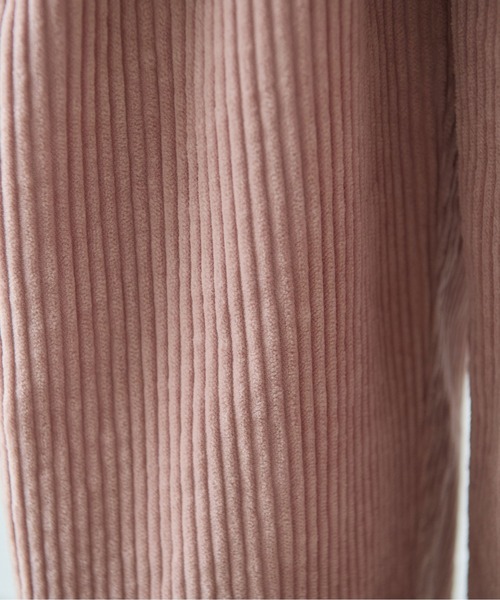 yuni（ユニ　）の「コットンコーデュロイ　ゴムタックパンツ（その他パンツ・レディース・ピンク/ホワイト/ブラック・FREE）」の17枚目の写真