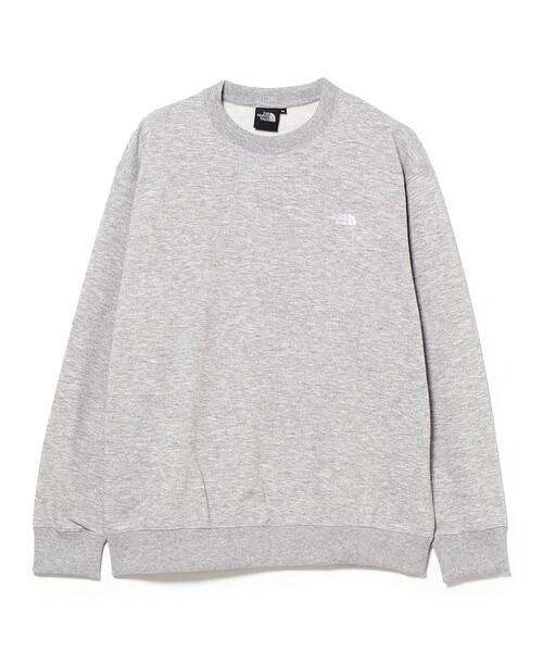 THE NORTH FACE(ザノースフェイス)の「THE NORTH FACE / スモールロゴヘザースウェットクルー(スウェット・メンズ・ブラック/グレー・XL/L/M/S)」の8枚目の写真